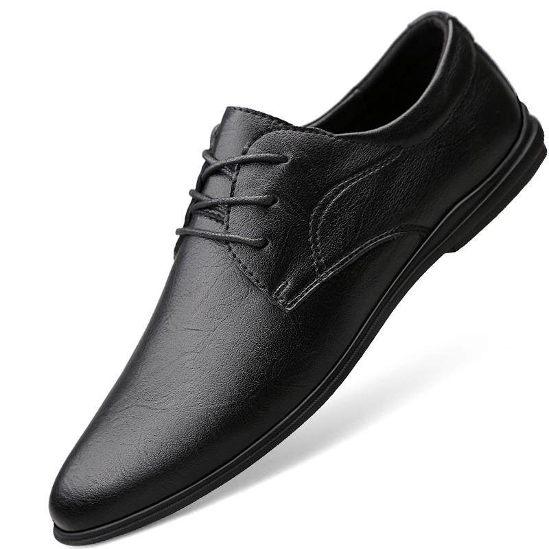 正品捡清仓特鞋价男鞋透气豆豆男潮版流软漏底韩系带商务休闲皮鞋