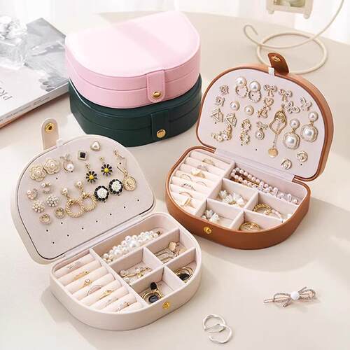 High-end Jewelry Storage Box for Earrings, Studs, Necklaces,