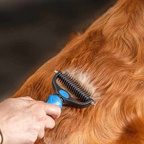 新款直销宠物梳子泰迪金毛犬狗狗开结专用刷狗毛猫咪去浮毛梳毛刷