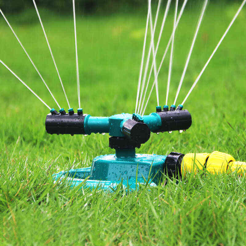 汉轩自动洒水器浇水喷头360度旋转灌溉园林草坪屋顶降温浇花浇菜