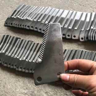 农用手扶拖拉机配红薯打秧机刀片锯齿刀片杀秧机刀 灭茬刀 粉碎刀