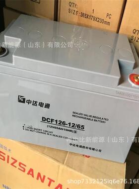 中达电通蓄电池DCF126-12/65风能及潮汐发电系统12V6H轨道交通