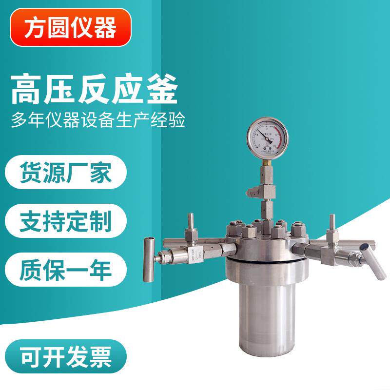 小型高温高压反应釜不锈钢微型磁力搅拌反应器加热套高压反应釜