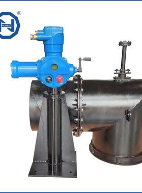 矿用隔爆型电动配水阀门PXWII-DN1200法兰0.1MPa1.5KW/AC660V