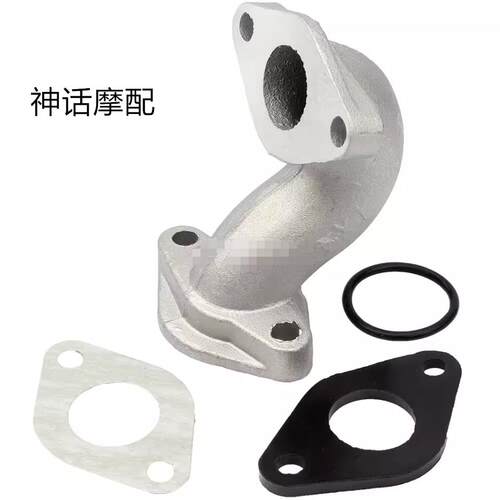 越野机车ATV沙滩车配件70 110CC 43号化油器固定座进气管扫垫片