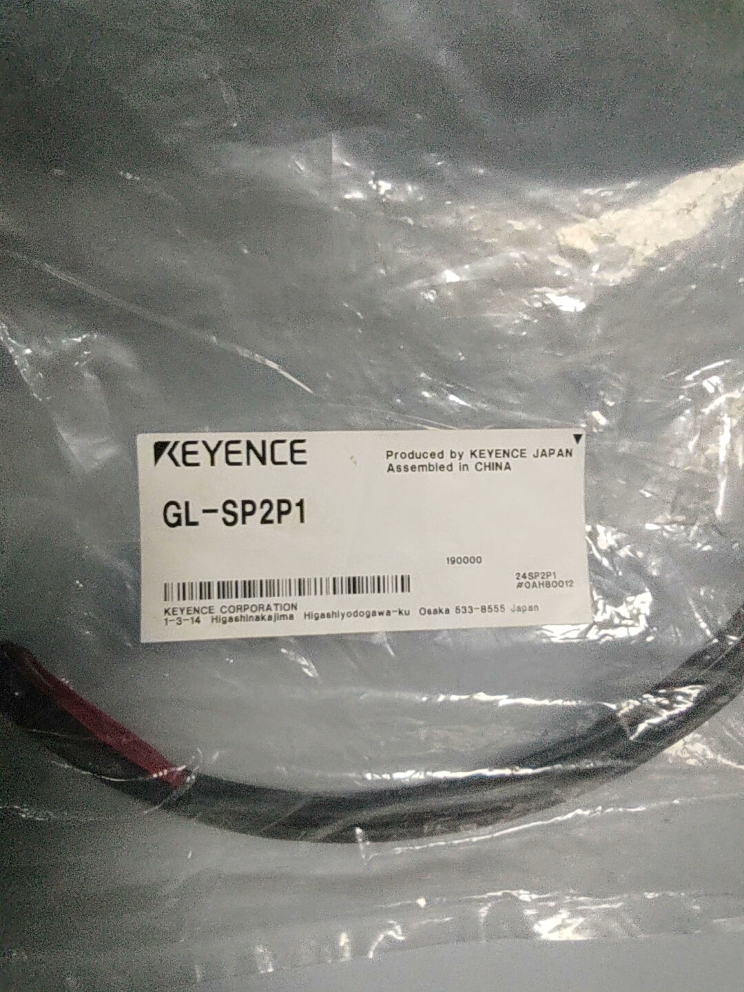 KEYENCE基恩士安全光幕线GL-SP2P1 GL-SP2