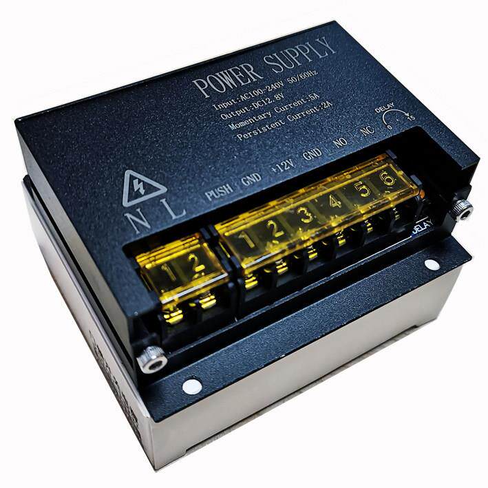 紧凑型12V5A门禁电源插头锁电磁锁专用门禁开关电源控制器小板模