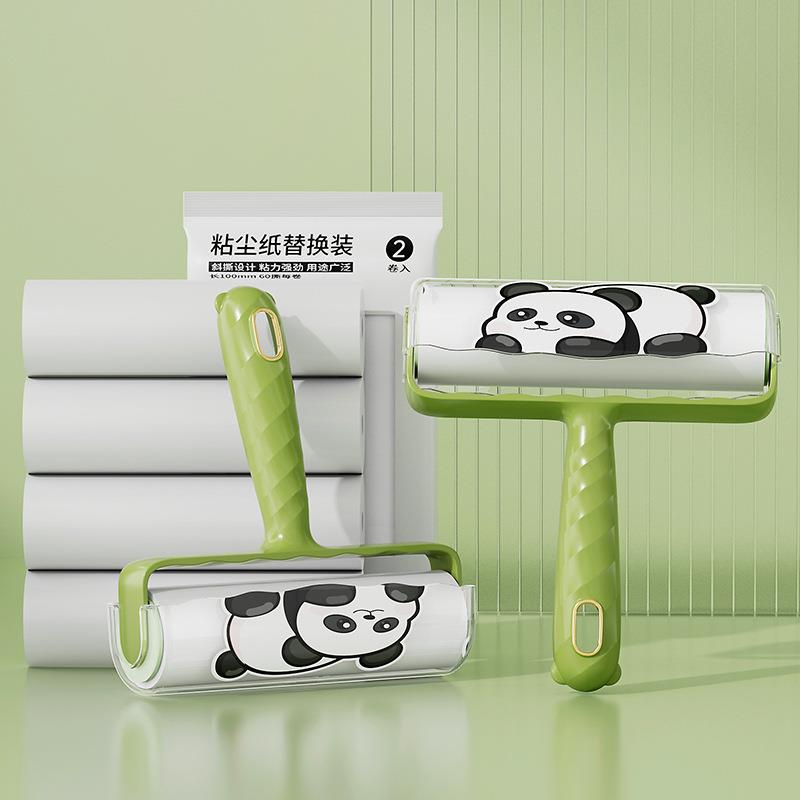 卡通粘毛器可撕式纸宠物沾毛滚筒除毛去毛刷黏毛器粘猫毛头发神器