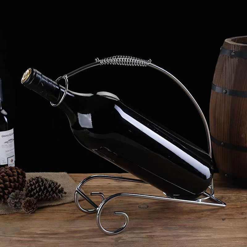 3L5L六斤十斤红酒架酒瓶架葡萄简约创意酒架子展示架家居摆件欧式