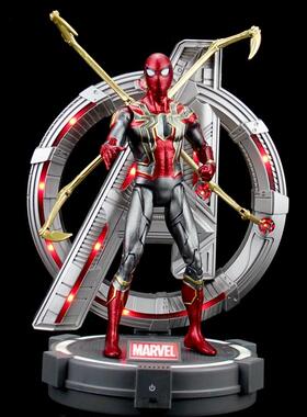 高档复者光联仇4钢盟铁侠MK46多关节可动发非合金玩具7寸人偶模型