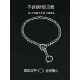 304不锈钢P炼领牵引绳防爆训练犬P字中 大型犬马狗领狗炼