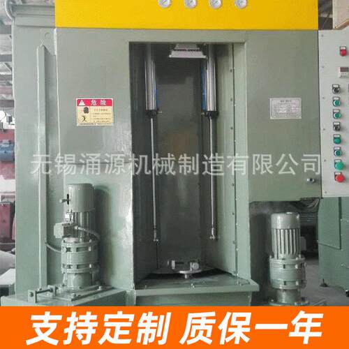 厂家直销2PS100-A连续输送自动喷砂机转台式四岗位喷砂机