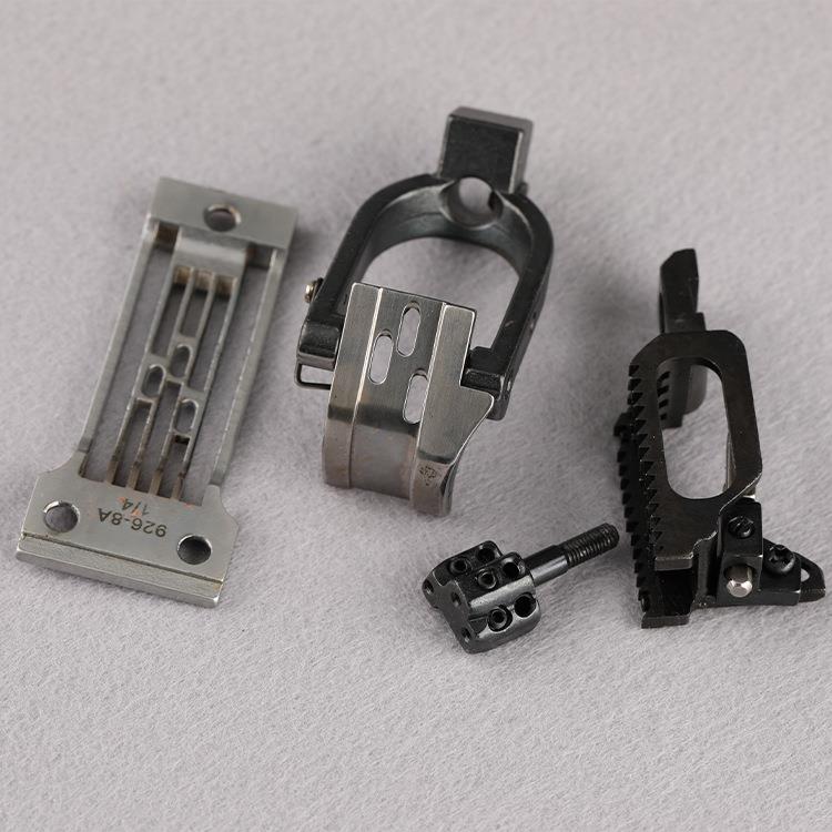 2弟T6-B9兄26三针埋夹车针位组高柄98特厚D料埋夹机92针位组件合
