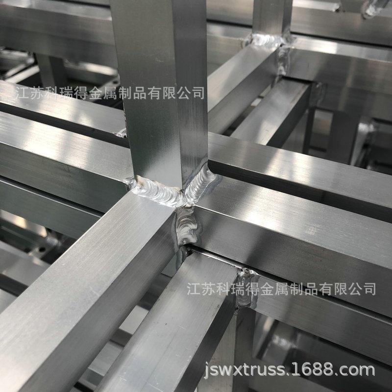 方管圆管小铝架 婚庆展会背景架铝合金行架shizhan