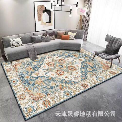 Vintage Indoor Area Rug Bedroom Living Room Floor Carpet Mat