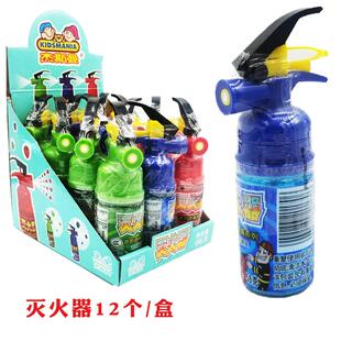 杰斯曼灭火器口喷糖儿童唧唧喷嘴喷雾水枪饮料糖浆创意玩具糖零食