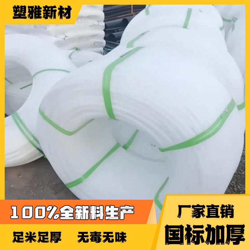 pe白色穿线管hdpe白色电力管90埋地dn11063白色塑料管弱电线管75