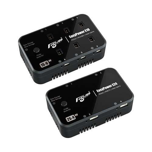 Flywoo Easypower E16 1S / E24 2S快速充电锂电池充电器