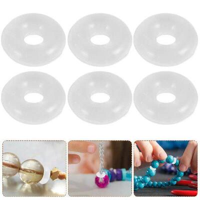 80PCS Clear Silicone Rubber Stoppers for Use Alone or with
