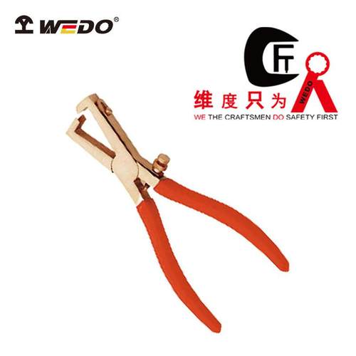 WEDO维度工具防爆剥线钳无火花无磁铍青铜钳子夹钳子剥线钳BE257C