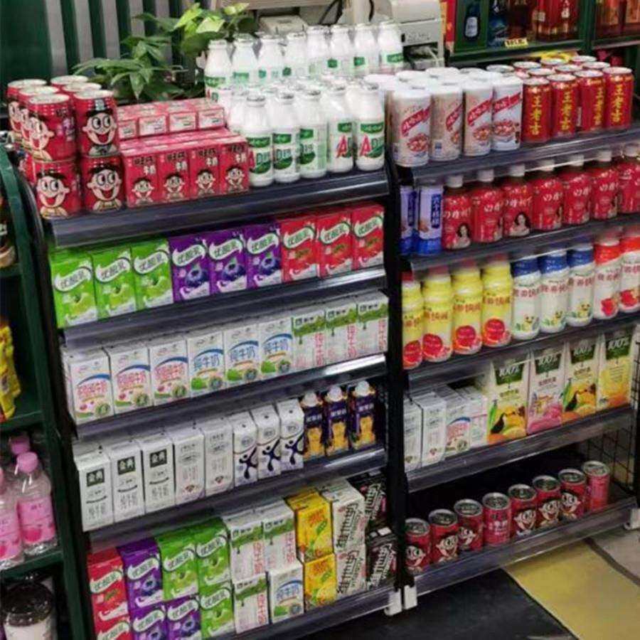 超市收银台前架展示架便利店侧网货架储物商店收款台口香糖商用