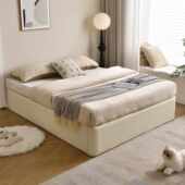 实木榻榻米床架无床头可做任意尺寸单双人床民宿主卧落地地台床