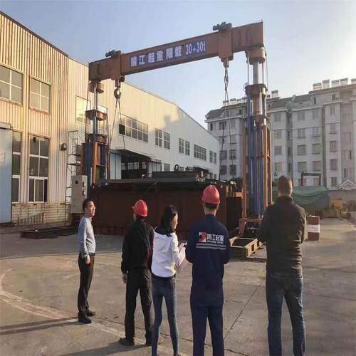 靖起液压龙门吊 设计生产安装 跨度大 提升高度高 100-1000t