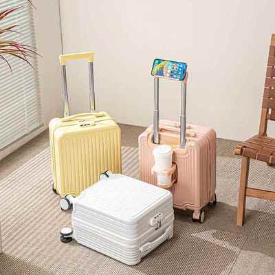 春秋航空可登机14寸20x30x40CM小巧轻便登机箱可爱万向轮密码箱子