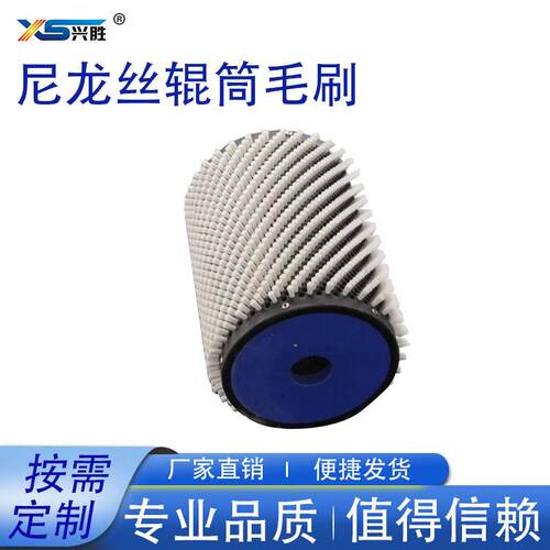 供应各种食品机械清洗毛刷 工业设备除尘毛刷辊 机械抛光毛刷辊