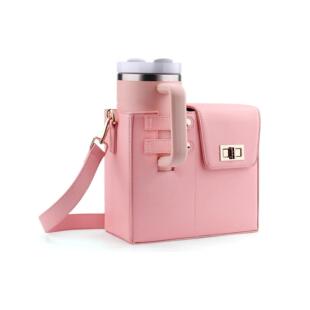 Outdoor portable crossbody water cup protection multifunctio