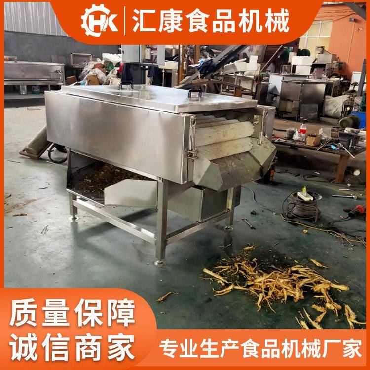 烧猪头猪脚毛辊清洗机 猪头羊头喷淋除污机 材毛棍除皮设备