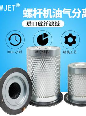 螺杆空压机油气分离器 DB2074 空压机油分芯 螺杆机油分 保养耗材