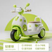 高档新款 儿童电人动摩托玩具车儿童可坐遥控电车子宝孩宝车三轮小