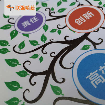 深圳厂家专业供应商场地铁高透超宽UV灯箱片 高精度灯片喷绘制作