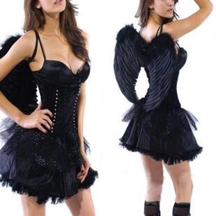 1Pc Color Wings Adult Dress Angel Costume Girls Fashion