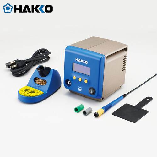 白光hakko防静电电焊台fx100高周波加热电烙铁二合一焊接套装