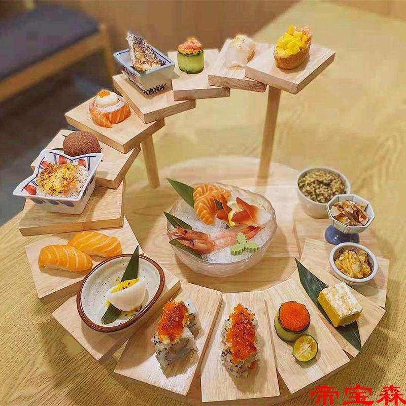 日式网红步步高升阶梯烤肉店常备餐具火锅店酒店韩式创意艺术餐具
