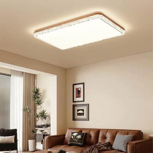 跨境 法式中古LED客厅灯吸顶灯美式轻奢套餐灯具三室一厅2026新款