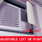 工厂直销式 档防直冷气机窗台空调遮风板挡风板侧吹导风罩子窗口家