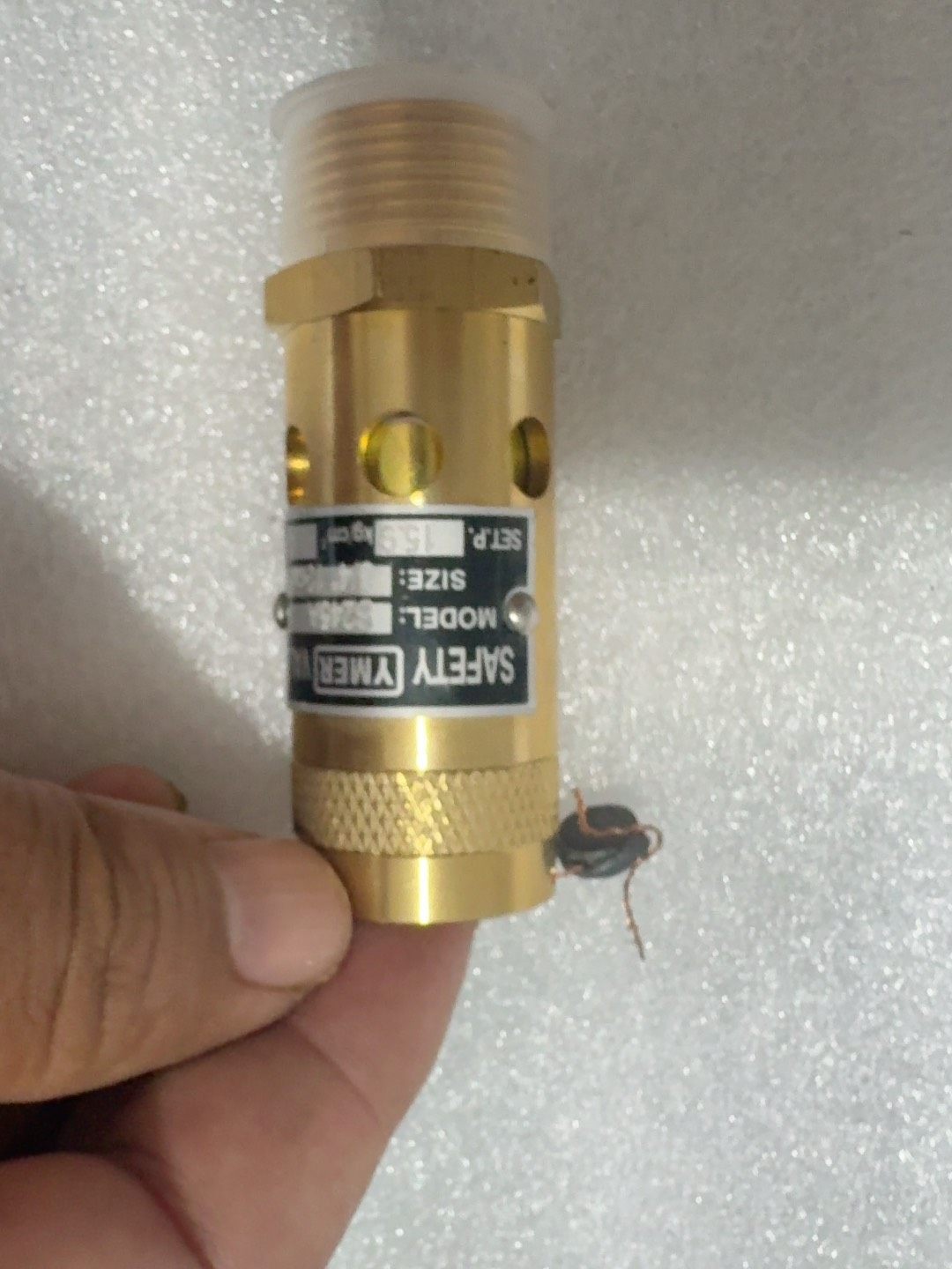 全新美国honeywell霍尼韦尔泄压阀 压缩空气安全阀4分