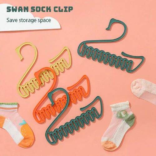 Plastic Clothes Rack Multipurpose Socks Clothes Holder For