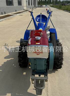 乘坐式两轮151底盘15马力带旋耕机可替换多种农具手扶拖拉机