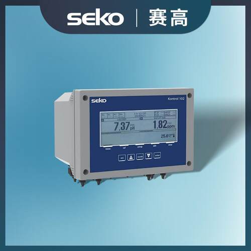 K102系列在线PH/ORP电导率余氯计双参数双通道仪表通讯