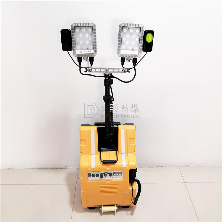 厂家FW6128多功能移动照明系统升降泛光聚光60W音频摄像录像