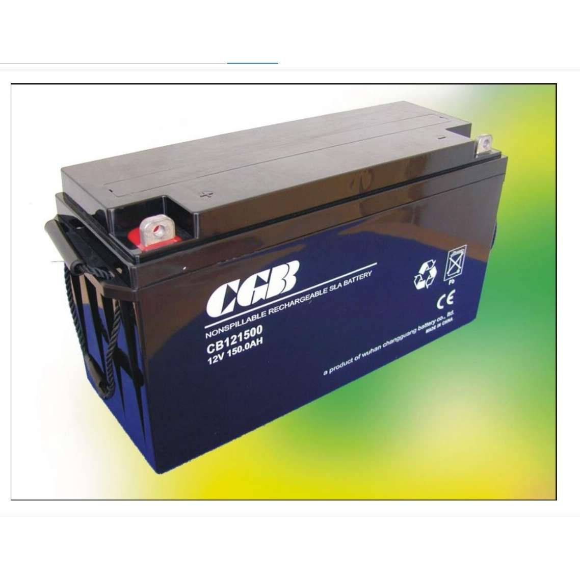 CGB长光蓄电池CB1265012V65AH光伏UPS机房电池通用电瓶计算机系统