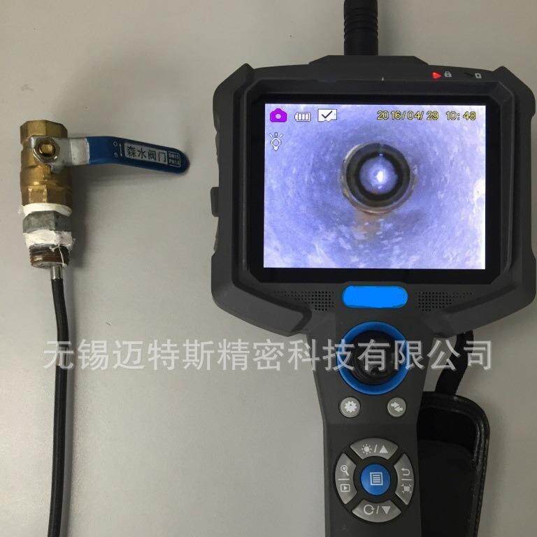 HIE410工业视频内窥镜探头采用电磁摇杆控制结构可360&deg;弯曲转向