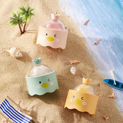 Food-grade silicone cute duck ice ball mold for whiskey, hom