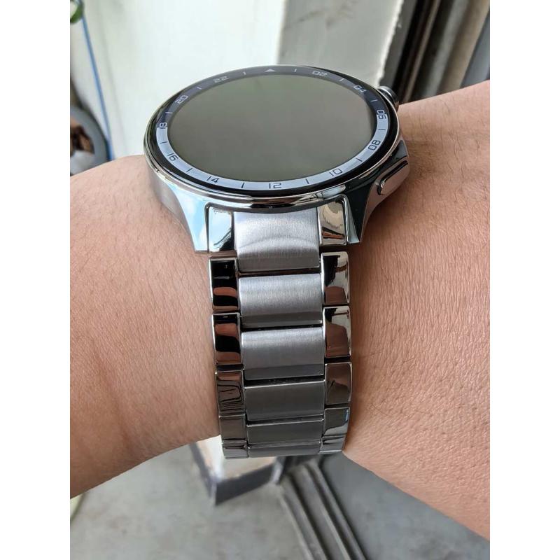 用于OppoWatchX/X2无缝弧形钛合金属表带快拆调节oppowatchx2表带