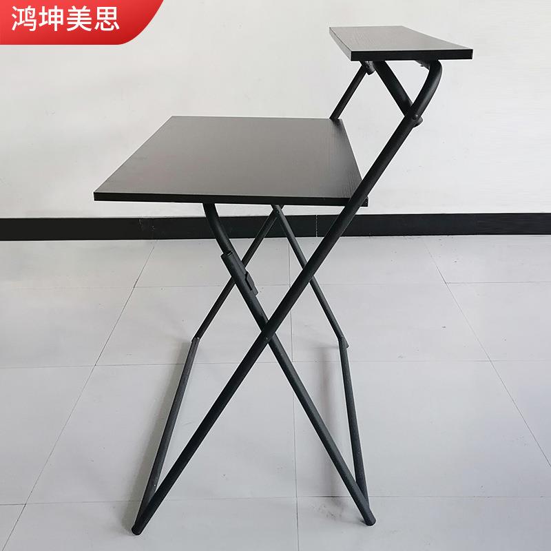 简易可折叠书桌小户型公寓学生写字桌宿舍学习电脑桌摆摊落地桌子