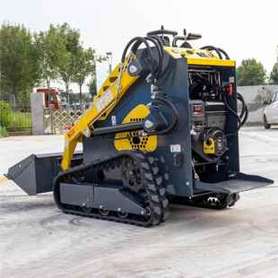 海拓厂60型履滑带滑移装载机 工程农农场装卸迷工你用移装462载机